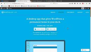 Wordpress Linux desktop client