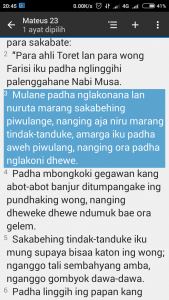 Mateus 23:3